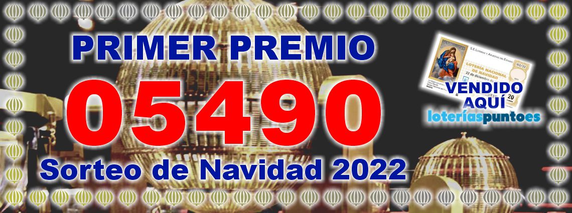 Premio Loter�a de Navidad 2022